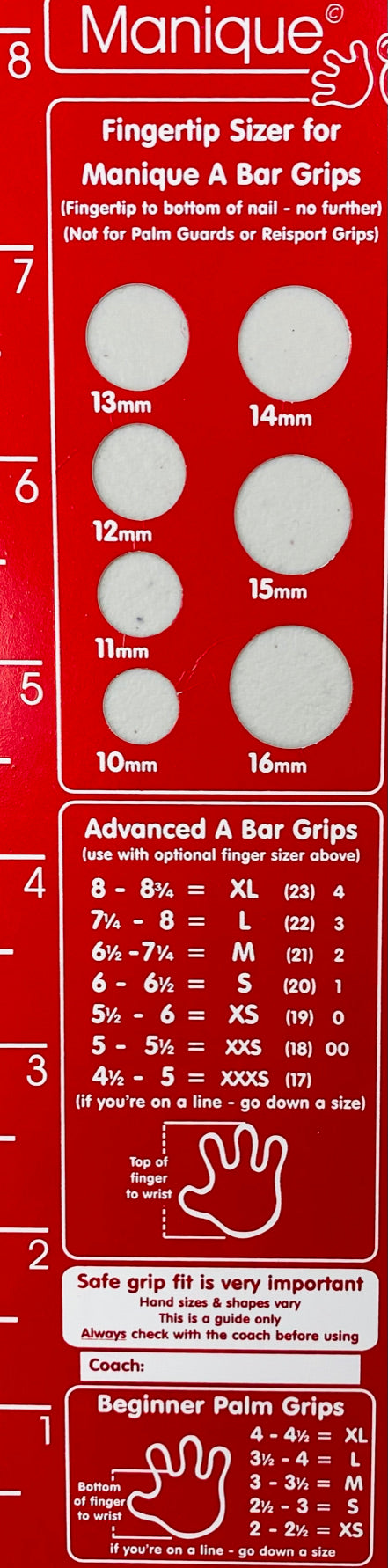 Manique Pro Palm Guards