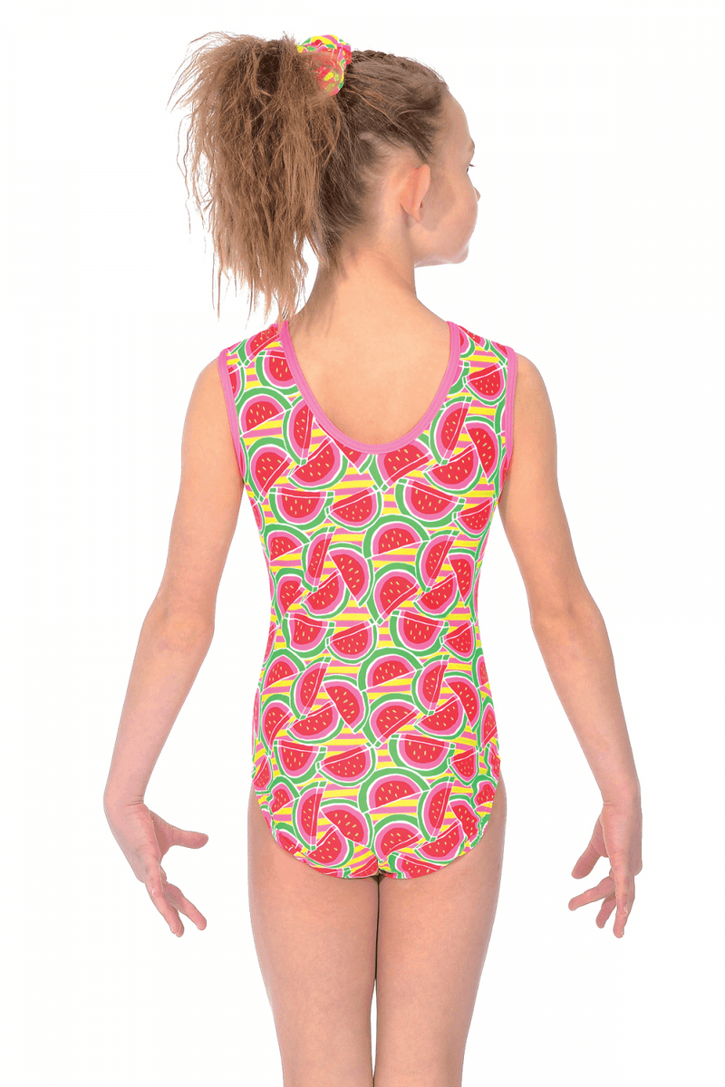 Melon Print Leotard