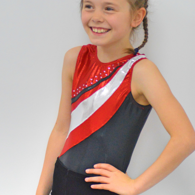 AAAsports Girls Sleeveless Competition Leotard (2018-2022 seasons)