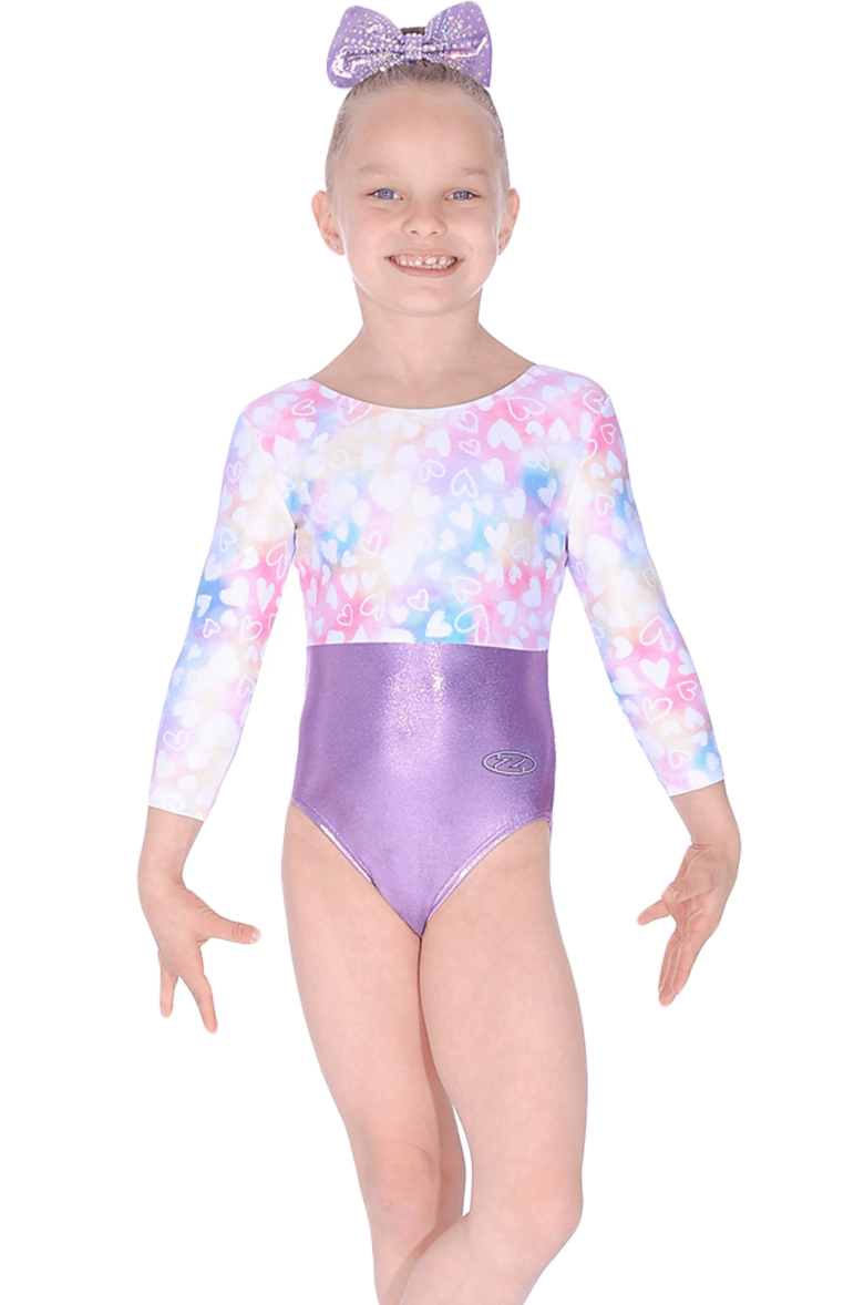 Bonny 3/4 Sleeve Girl's Gymnastics Leotard