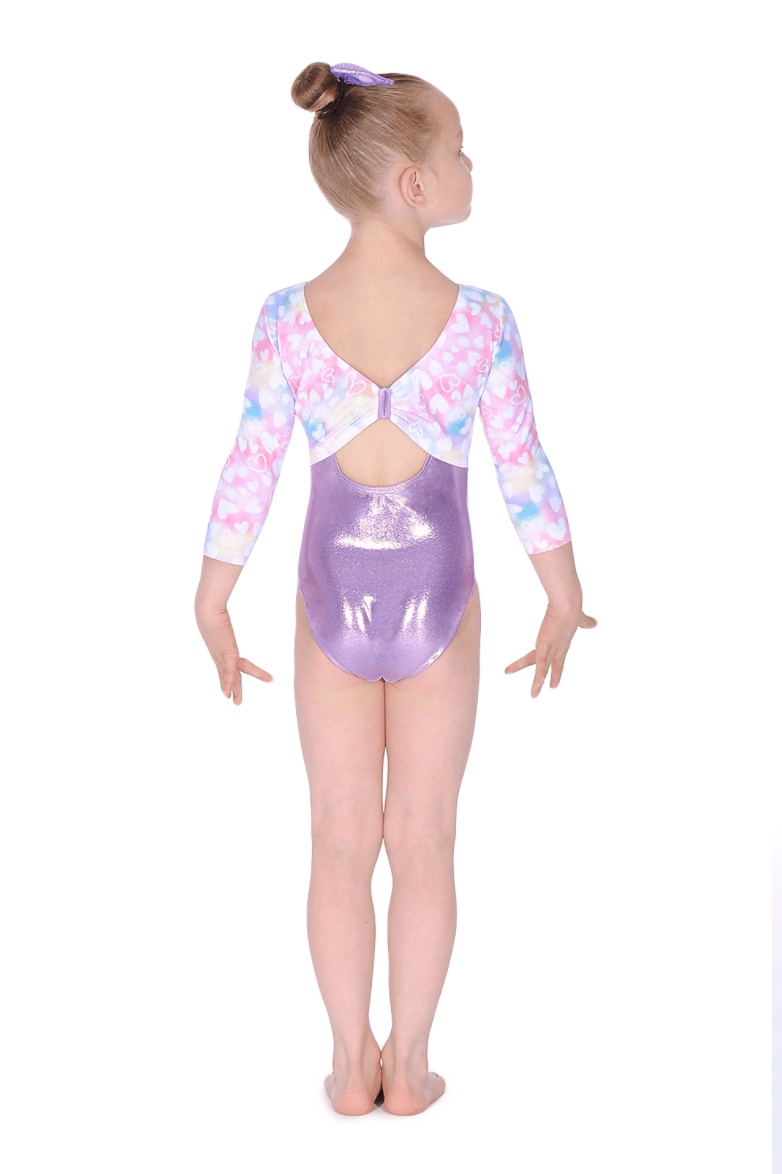 Bonny 3/4 Sleeve Girl's Gymnastics Leotard