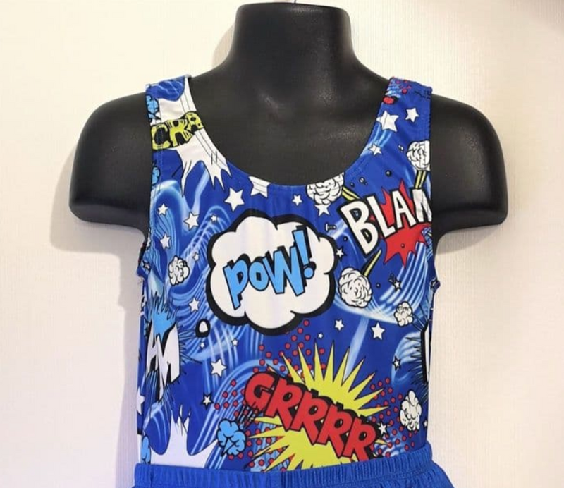 Boys Superhero Leotard