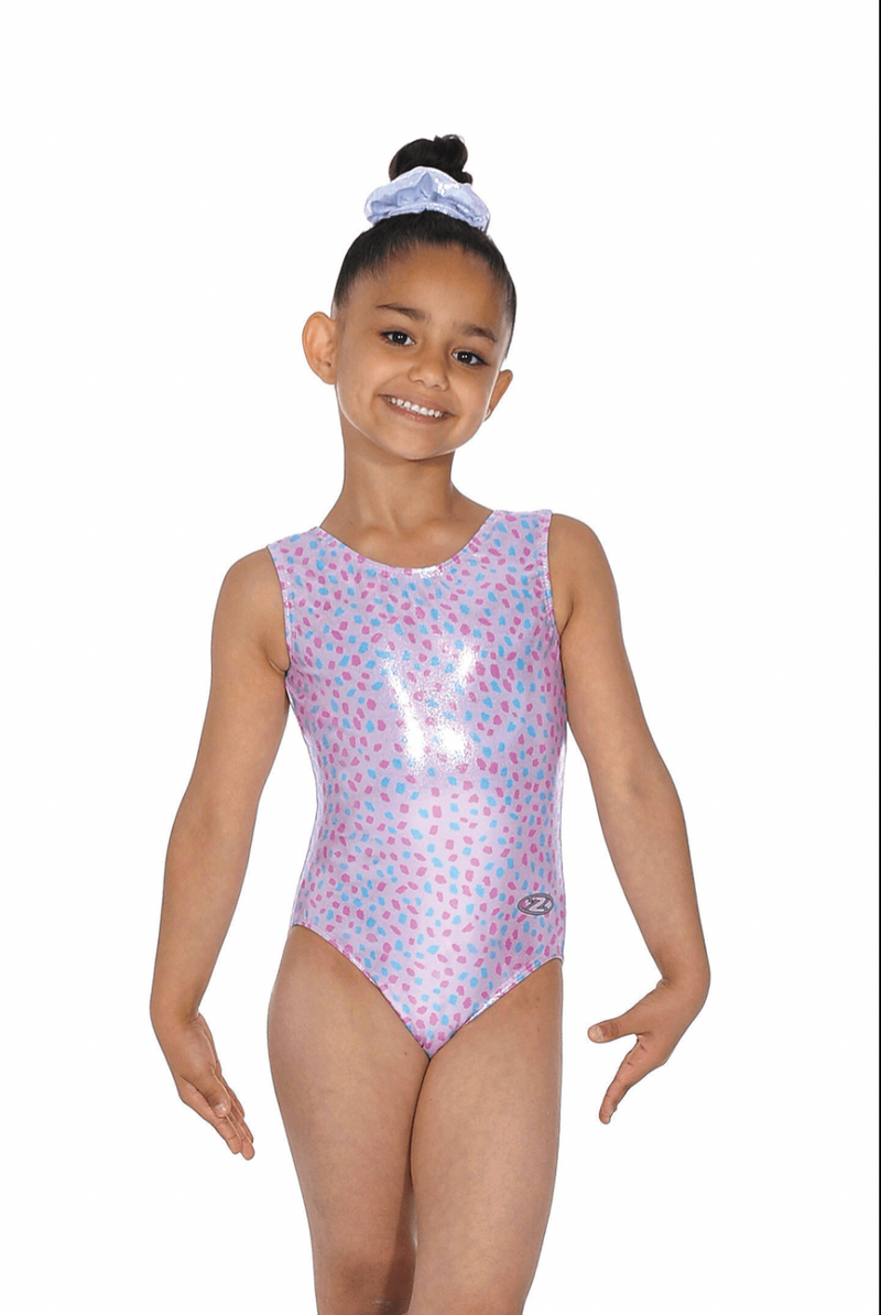 Confetti All-over Print Girls Leotard