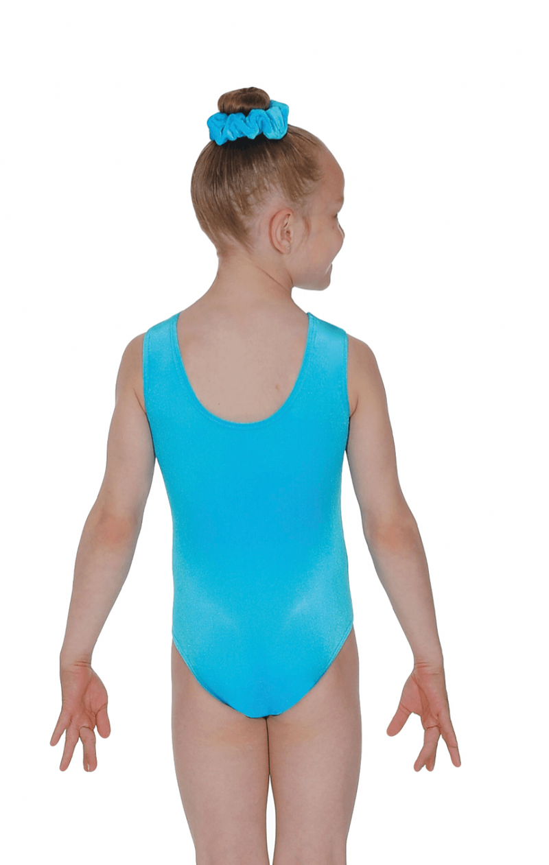 Ribbons Smooth Velour Leotard with Motif